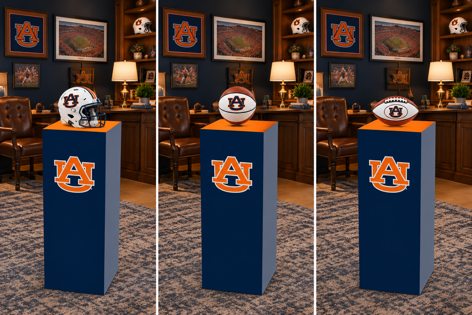 Auburn University Collegiate Display Pedestal - Image 5