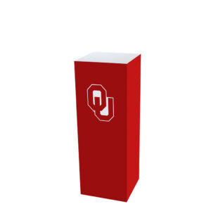 University of Oklahoma Collegiate Display Pedestal