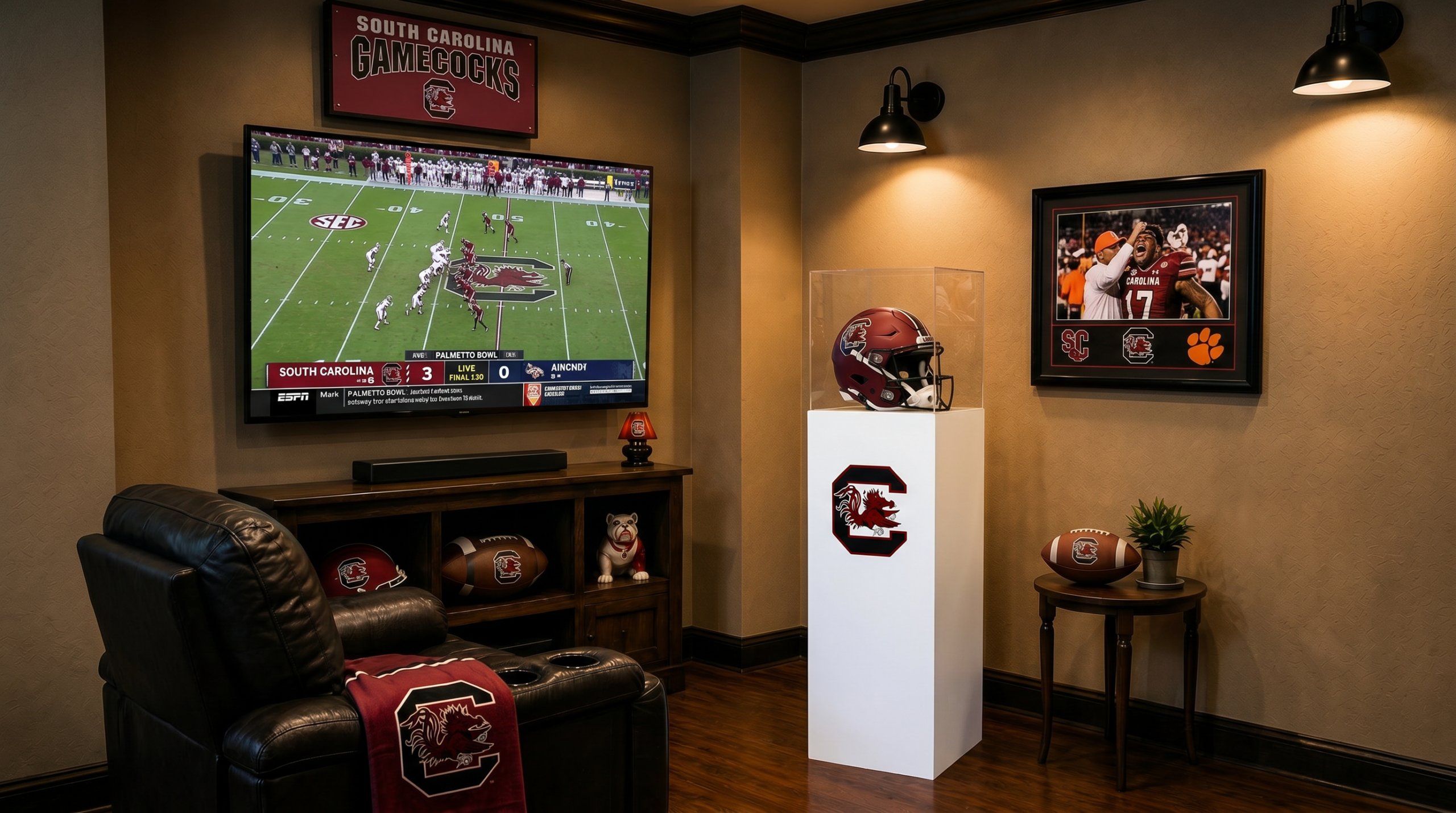 University of South Carolina Collegiate Display Pedestal - Image 5