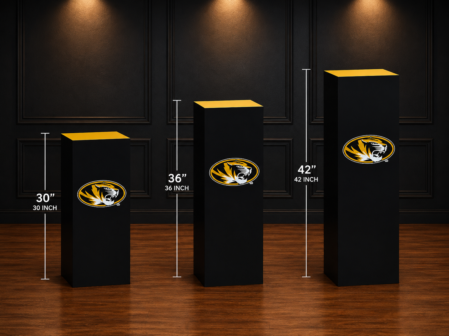 University of Missouri Collegiate Display Pedestal - Image 4