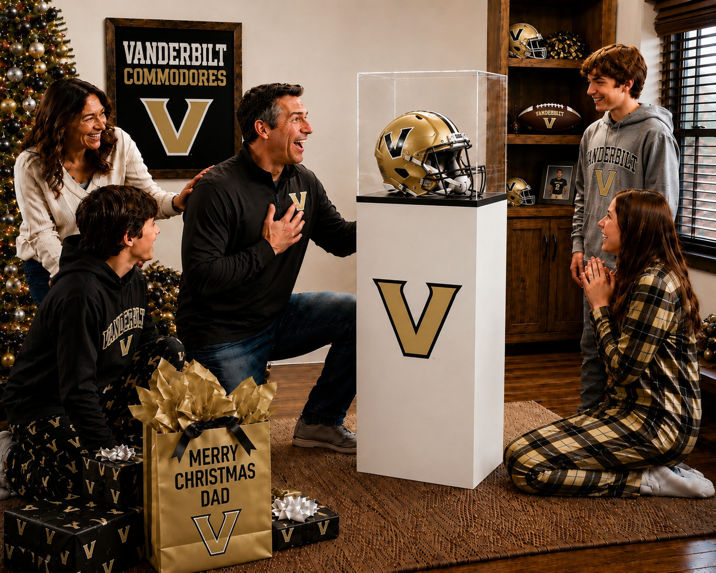 Vanderbilt University Collegiate Display Pedestal - Image 9