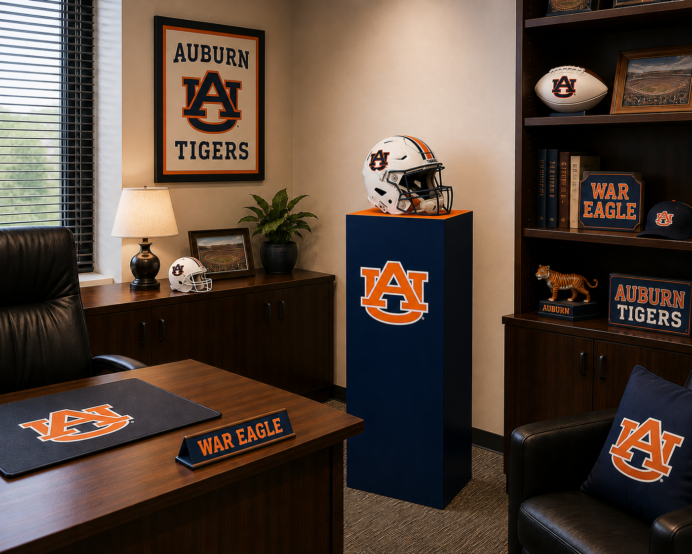Auburn University Collegiate Display Pedestal - Image 6