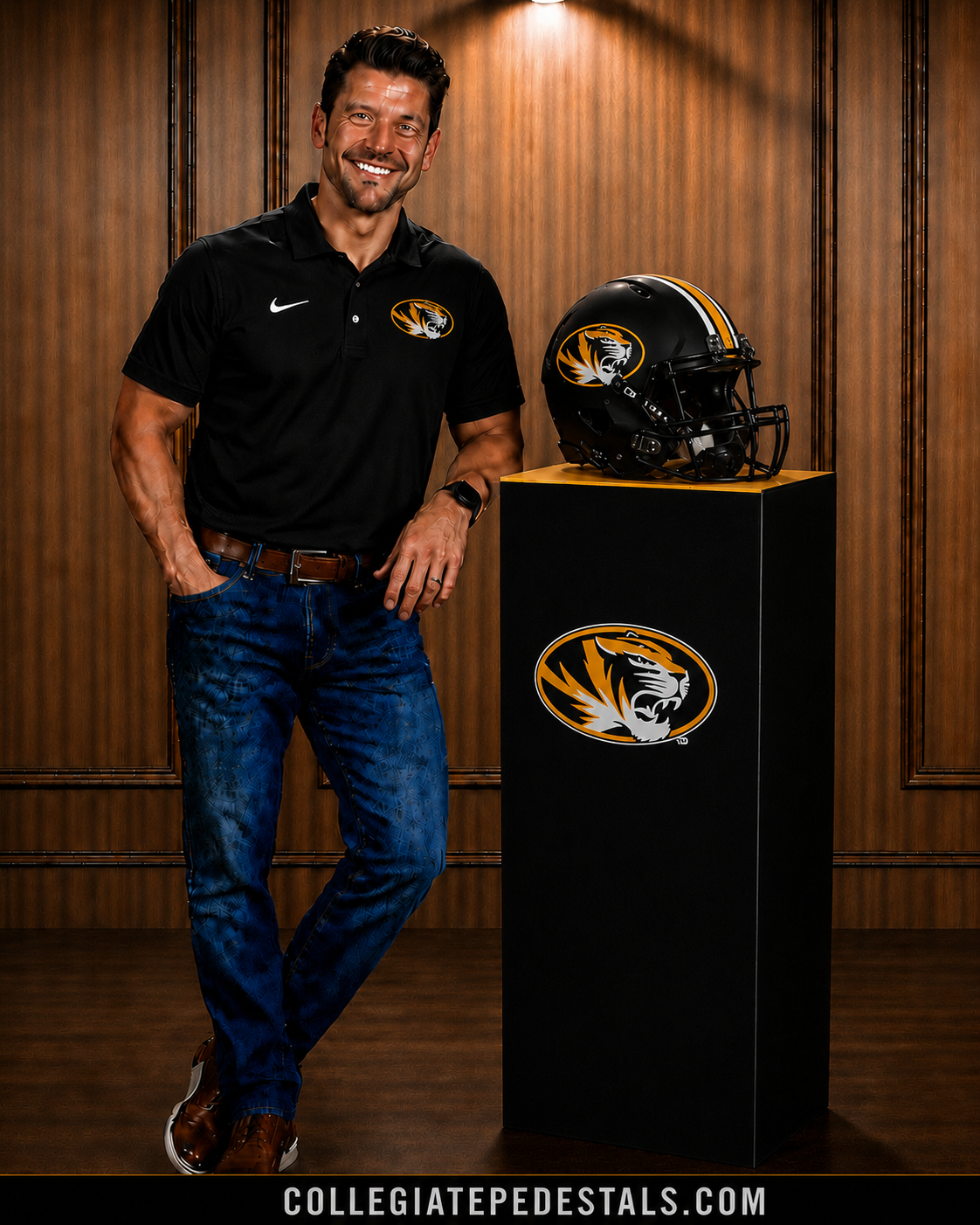 University of Missouri Collegiate Display Pedestal - Image 10