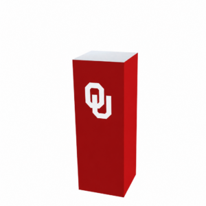 University of Oklahoma Collegiate Display Pedestal
